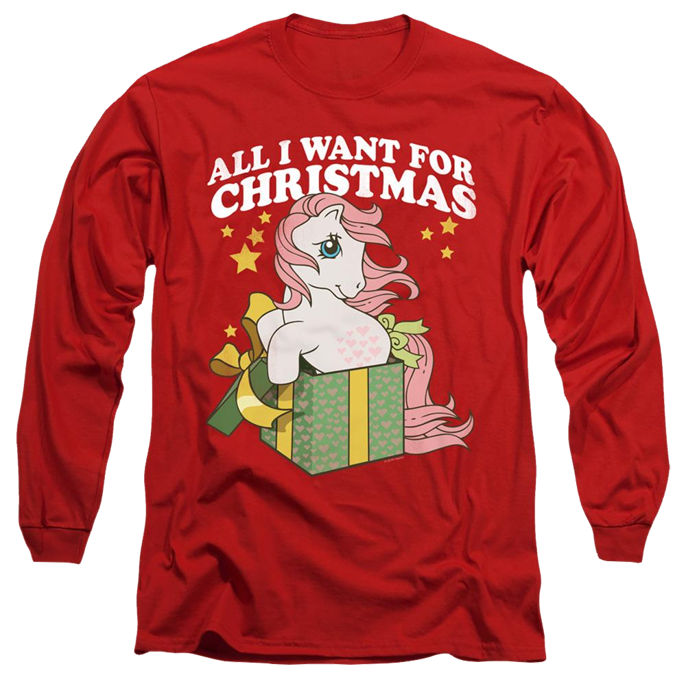 My Little Pony Classic All I Want - Men's Long Sleeve T-Shirt Men's Long Sleeve T-Shirt My Little Pony   