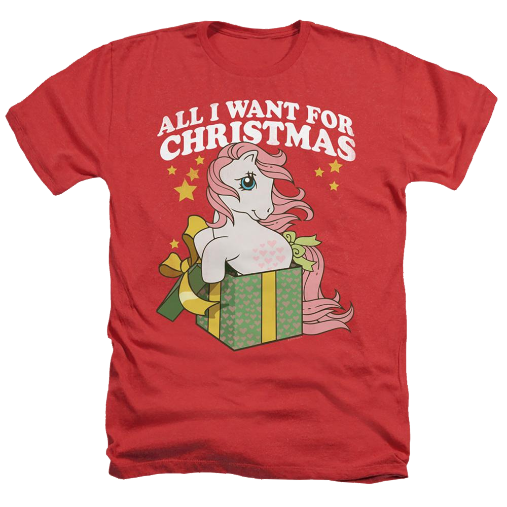 My Little Pony Classic All I Want - Men's Heather T-Shirt Men's Heather T-Shirt My Little Pony   