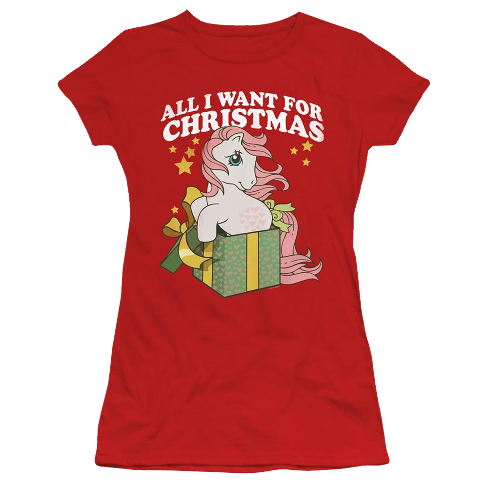My Little Pony Classic All I Want - Juniors T-Shirt Juniors T-Shirt My Little Pony   