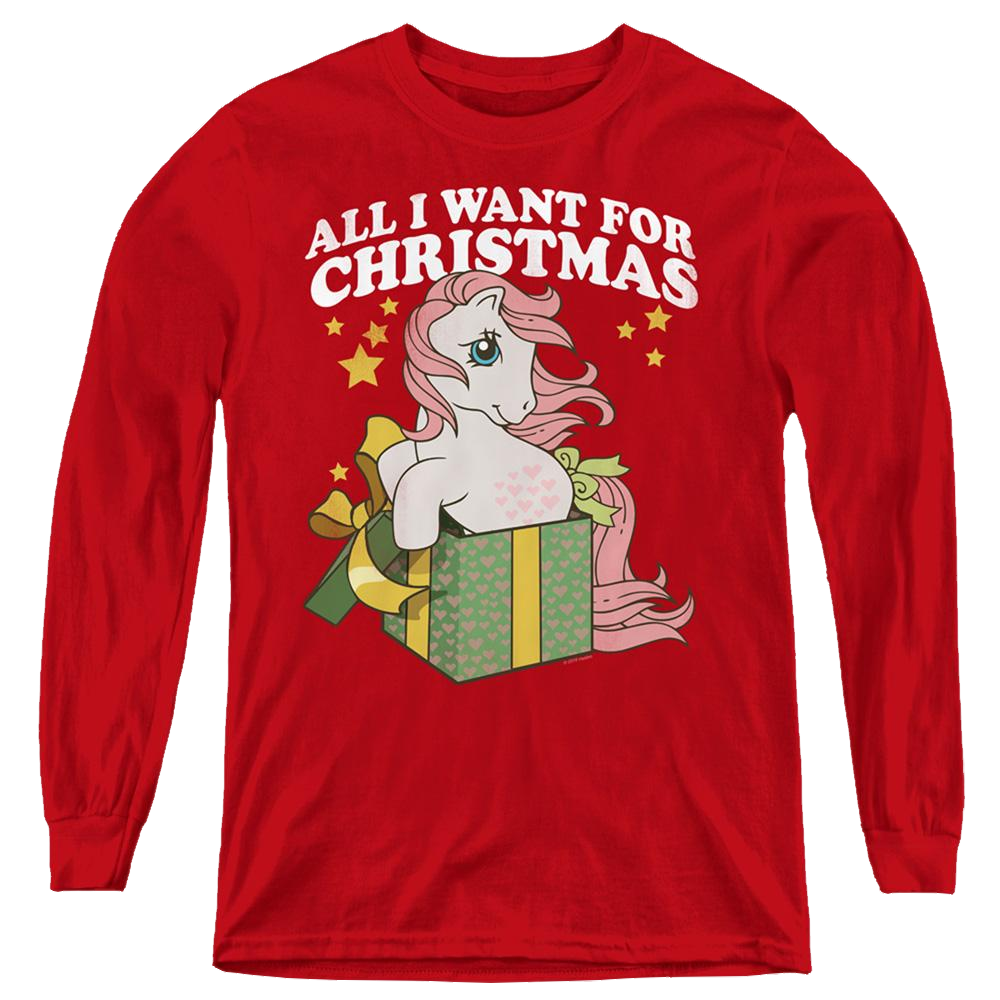 My Little Pony Classic All I Want - Youth Long Sleeve T-Shirt Youth Long Sleeve T-Shirt My Little Pony   