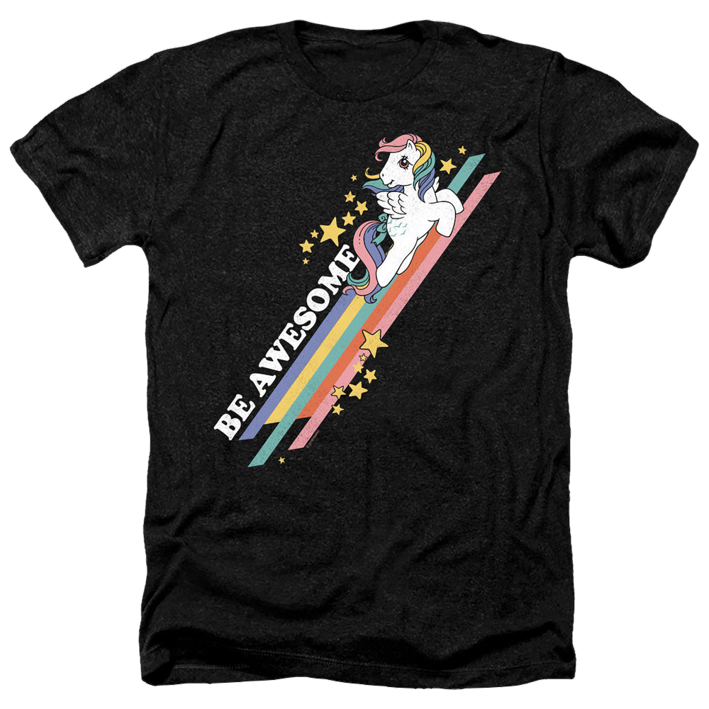 My Little Pony Classic Be Awesome - Men's Heather T-Shirt Men's Heather T-Shirt My Little Pony   