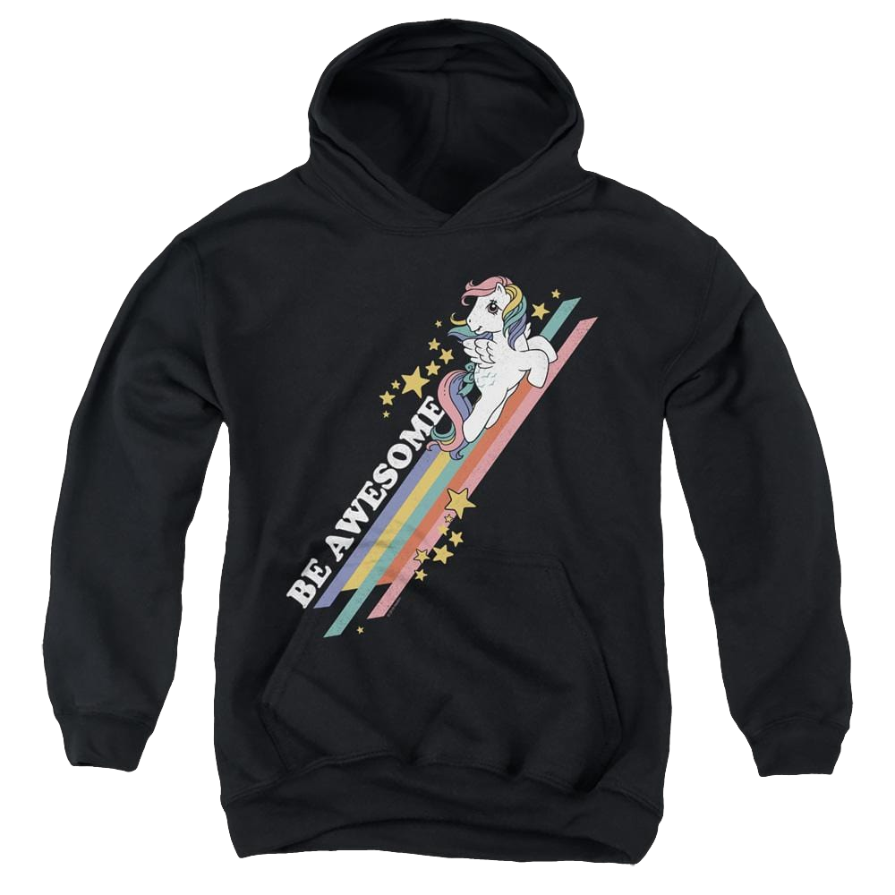My Little Pony Classic Be Awesome - Youth Hoodie Youth Hoodie (Ages 8-12) My Little Pony   