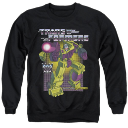 Transformers Devastator - Men's Crewneck Sweatshirt Men's Crewneck Sweatshirt Transformers   