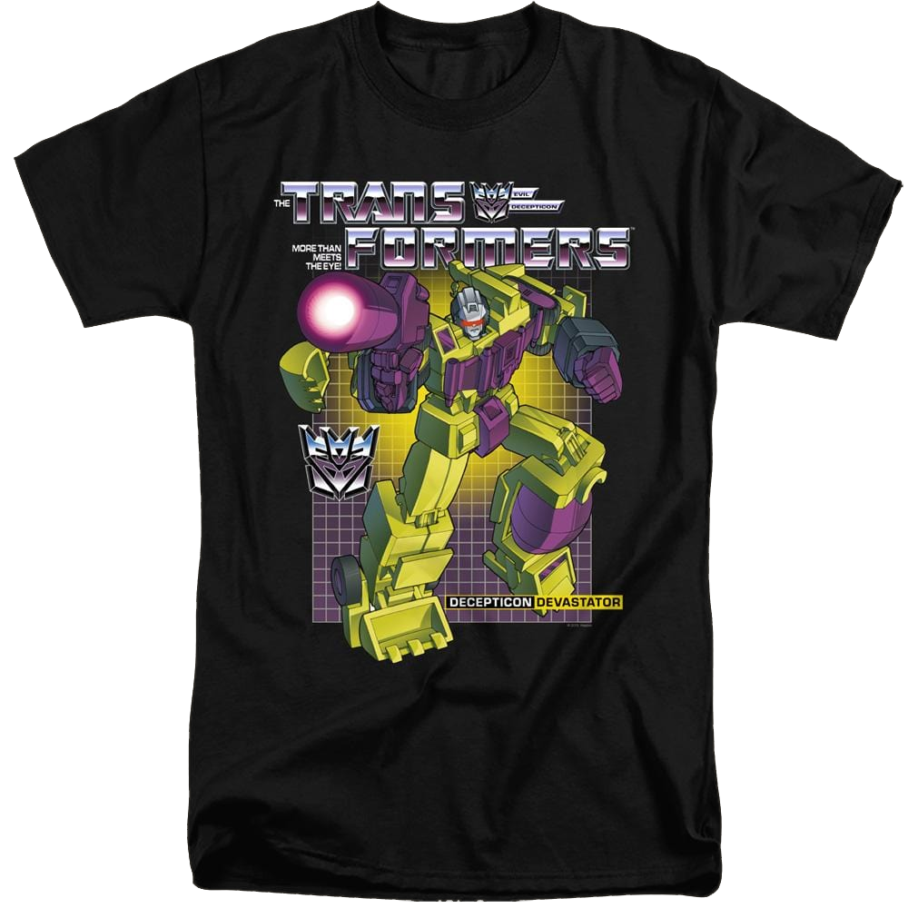Transformers Devastator - Men's Tall Fit T-Shirt Men's Tall Fit T-Shirt Transformers   