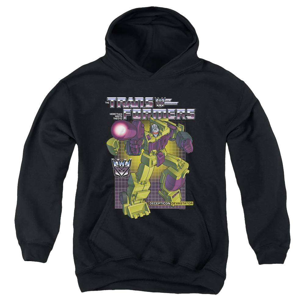 Transformers Devastator - Youth Hoodie Youth Hoodie (Ages 8-12) Transformers   