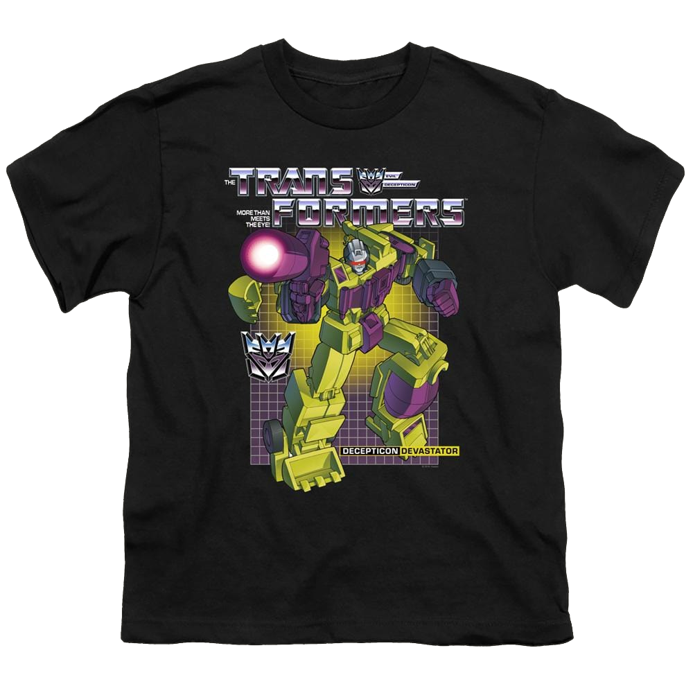Transformers Devastator - Youth T-Shirt Youth T-Shirt (Ages 8-12) Transformers   