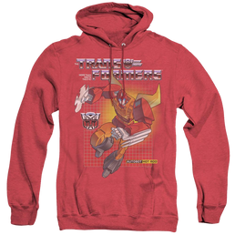 Transformers Hot Rod - Heather Pullover Hoodie Heather Pullover Hoodie Transformers   