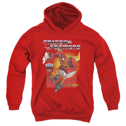 Transformers Hot Rod - Youth Hoodie Youth Hoodie (Ages 8-12) Transformers   