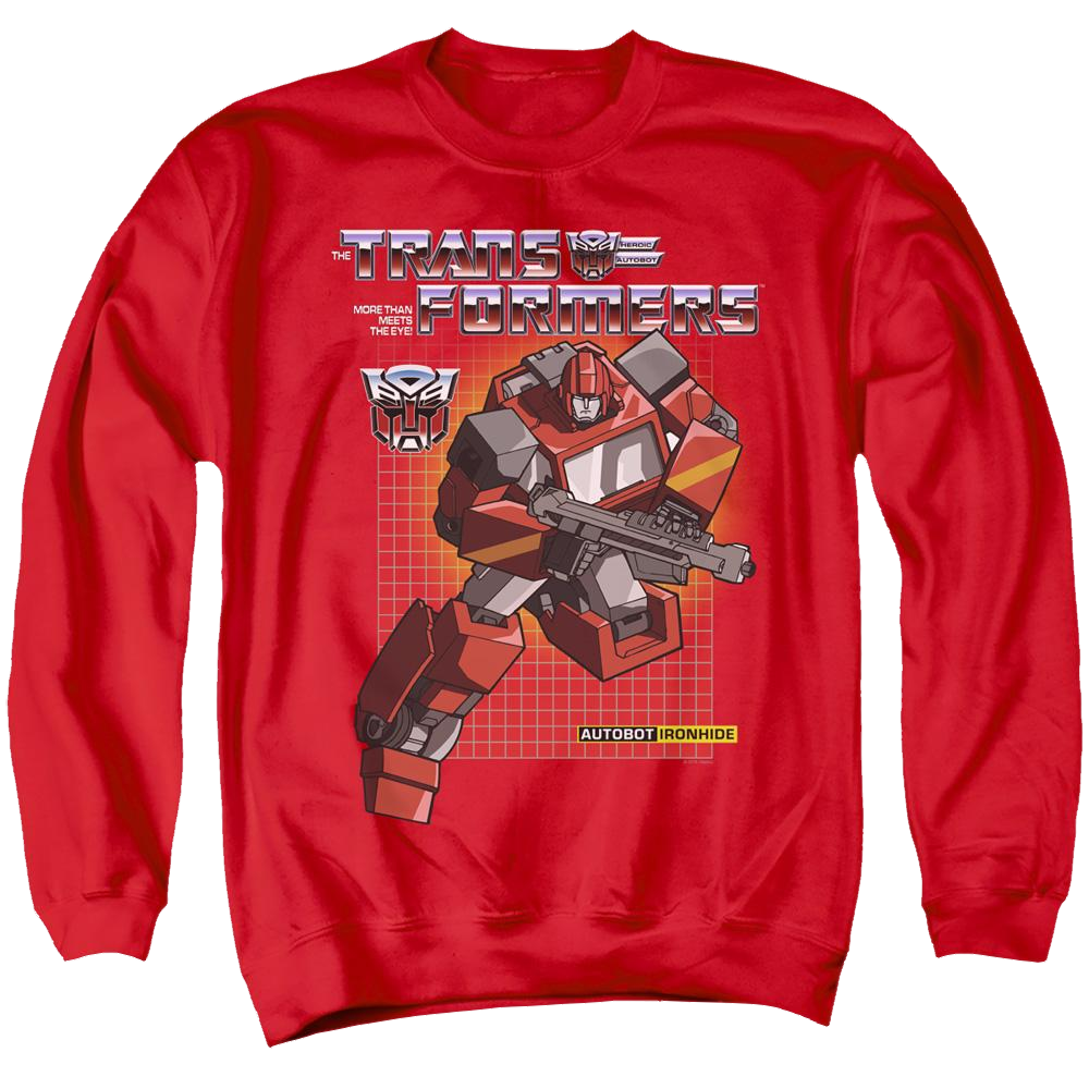 Transformers Ironhide - Men's Crewneck Sweatshirt Men's Crewneck Sweatshirt Transformers   