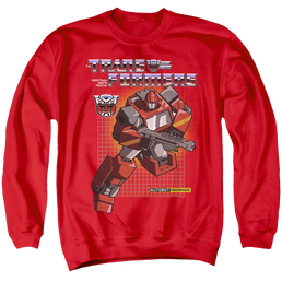 Transformers Ironhide - Men's Crewneck Sweatshirt Men's Crewneck Sweatshirt Transformers   