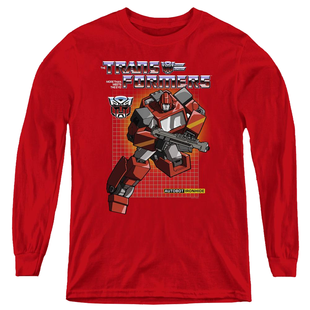 Transformers Ironhide - Youth Long Sleeve T-Shirt Youth Long Sleeve T-Shirt Transformers   