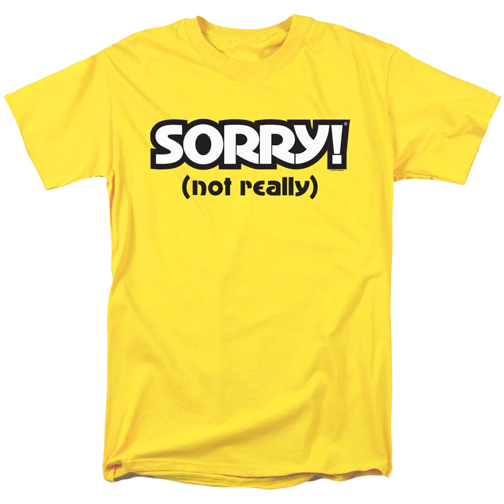 Game of Sorry Not Really - Men's Regular Fit T-Shirt Men's Regular Fit T-Shirt Sorry   