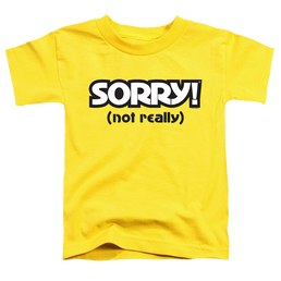 Game of Sorry Not Really - Toddler T-Shirt Toddler T-Shirt Sorry   