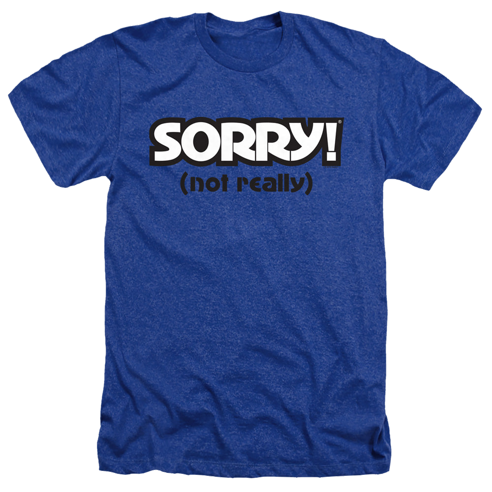 Hasbro Not Sorry - Men's Heather T-Shirt Men's Heather T-Shirt Sorry   