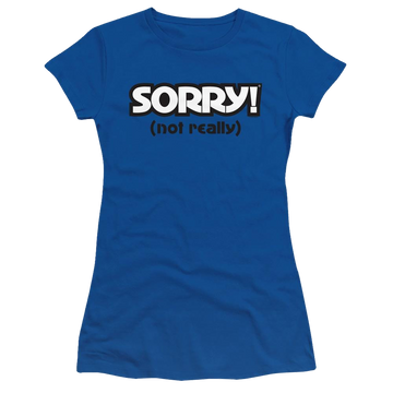 Royal juniors t-shirt with Game of Sorry Not Really graphic