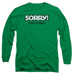 Game of Sorry Not Really - Men's Long Sleeve T-Shirt Men's Long Sleeve T-Shirt Sorry   