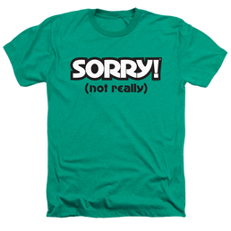 Hasbro Not Sorry - Men's Heather T-Shirt Men's Heather T-Shirt Sorry   
