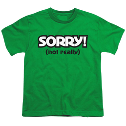 Game of Sorry Not Really - Youth T-Shirt Youth T-Shirt (Ages 8-12) Sorry   