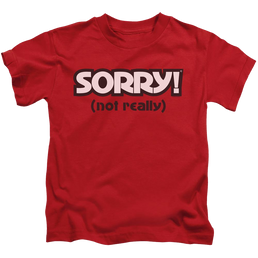 Game of Sorry Not Really - Kid's T-Shirt Kid's T-Shirt (Ages 4-7) Sorry   