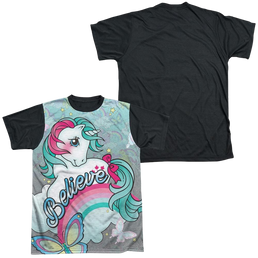 My Little Pony Classic Believe In Dreams - Men's Black Back T-Shirt Men's Black Back T-Shirt My Little Pony   