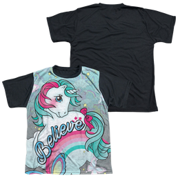 My Little Pony Classic Believe In Dreams - Youth Black Back T-Shirt Youth Black Back T-Shirt (Ages 8-12) My Little Pony   