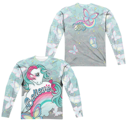 My Little Pony Classic Believe In Dreams (Front/Back Print) - Men's All-Over Print Long Sleeve Men's All-Over Print Long Sleeve My Little Pony   