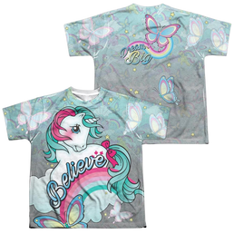 My Little Pony Classic Believe In Dreams (Front/Back Print) - Youth All-Over Print T-Shirt Youth All-Over Print T-Shirt (Ages 8-12) My Little Pony   