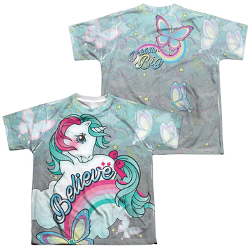 My Little Pony Classic Believe In Dreams youth all-over print t-shirt for ages 8 to 12