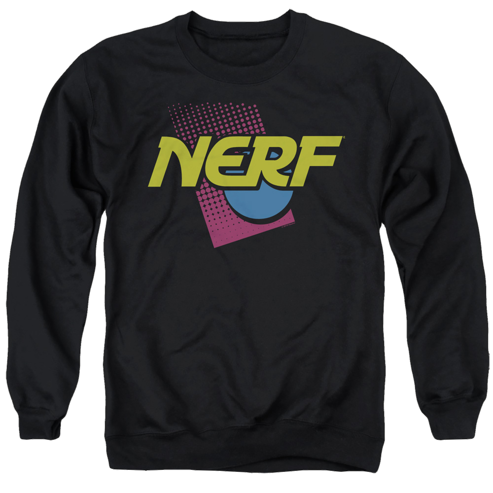 Nerf 90S Logo - Men's Crewneck Sweatshirt Men's Crewneck Sweatshirt Nerf   
