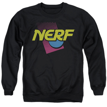 Nerf 90S Logo - Men's Crewneck Sweatshirt Men's Crewneck Sweatshirt Nerf   