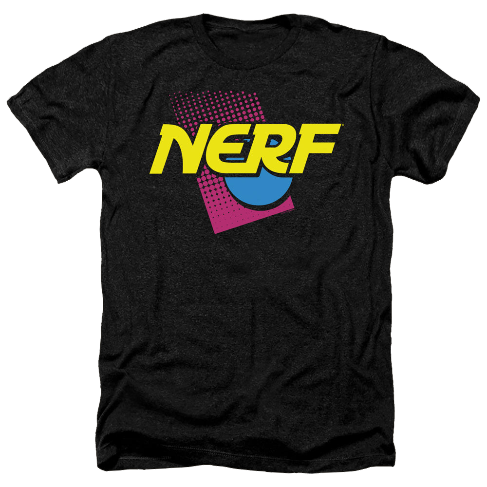 Hasbro 90S Logo - Men's Heather T-Shirt Men's Heather T-Shirt Nerf   