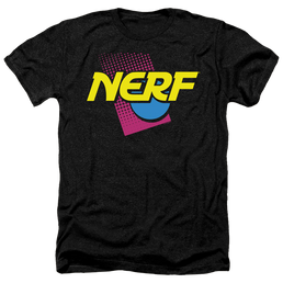 Hasbro 90S Logo - Men's Heather T-Shirt Men's Heather T-Shirt Nerf   