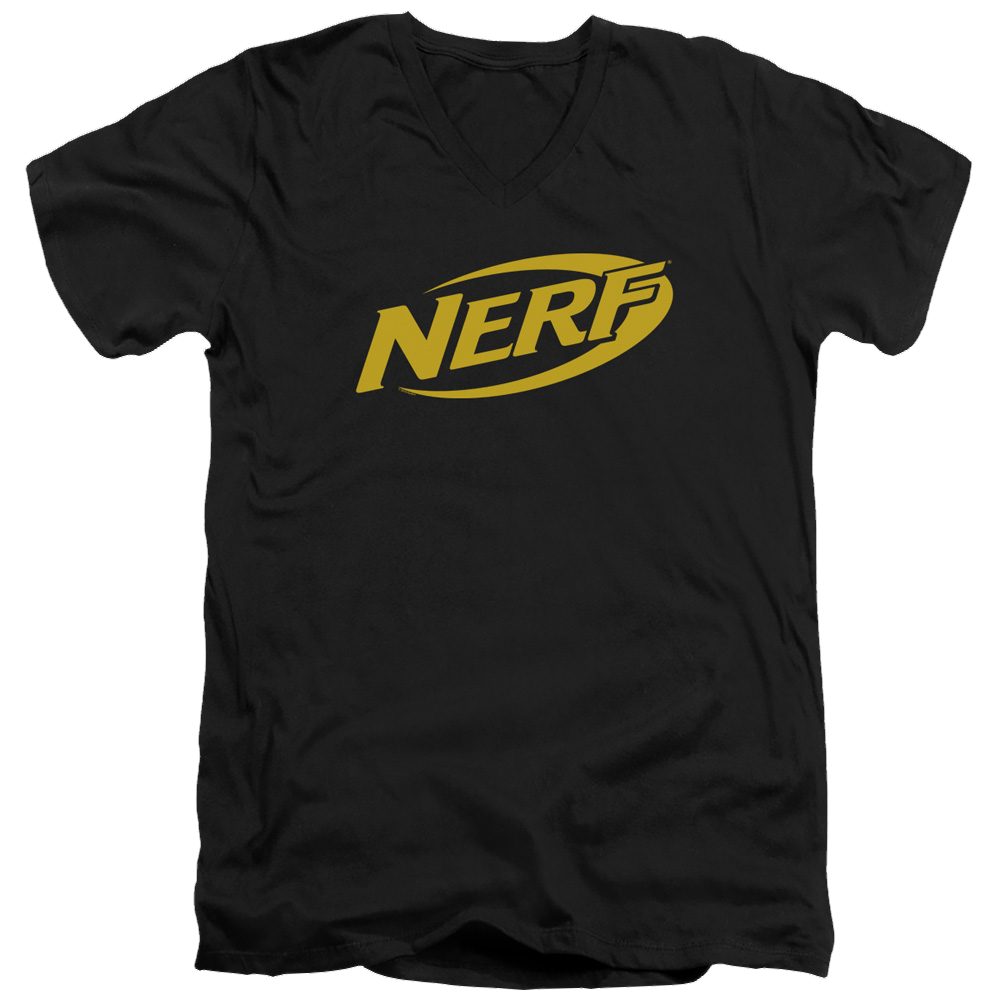 Nerf Logo - Men's V-Neck T-Shirt Men's V-Neck T-Shirt Nerf   