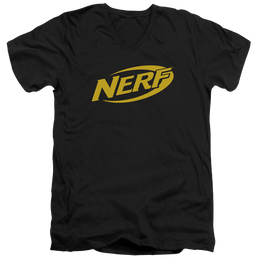 Nerf Logo - Men's V-Neck T-Shirt Men's V-Neck T-Shirt Nerf   