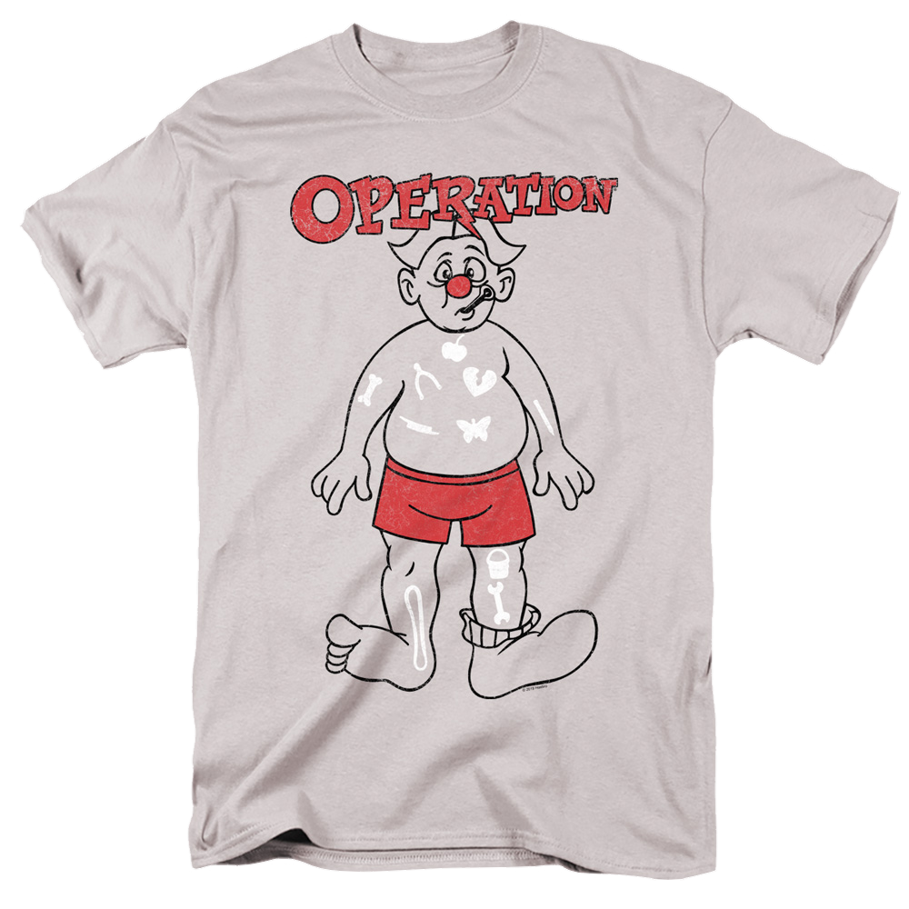 Hasbro Operation Operate - Men's Regular Fit T-Shirt Men's Regular Fit T-Shirt Operation   