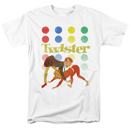 Hasbro Gaming Old School Twister - Men's Regular Fit T-Shirt Men's Regular Fit T-Shirt Twister   