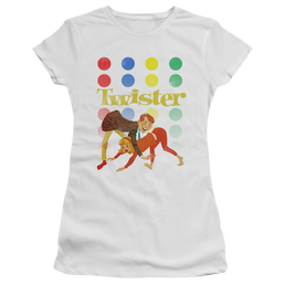 Hasbro Gaming Old School Twister - Juniors T-Shirt Juniors T-Shirt Twister   