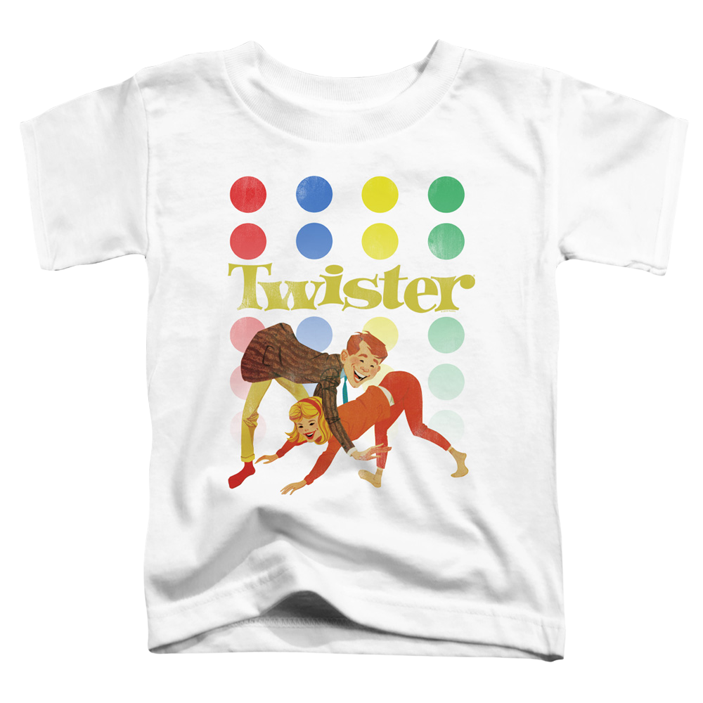 Hasbro Gaming Old School Twister - Toddler T-Shirt Toddler T-Shirt Twister   