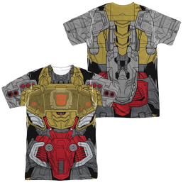 Transformers Grimlock Costume (Front/Back Print) - Men's All-Over Print T-Shirt Men's All-Over Print T-Shirt Transformers   