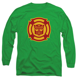 Transformers Rescue Bots Logo - Men's Long Sleeve T-Shirt Men's Long Sleeve T-Shirt Transformers   