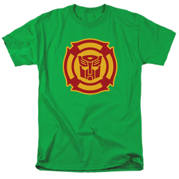 Transformers Rescue Bots Logo - Men's Regular Fit T-Shirt Men's Regular Fit T-Shirt Transformers   
