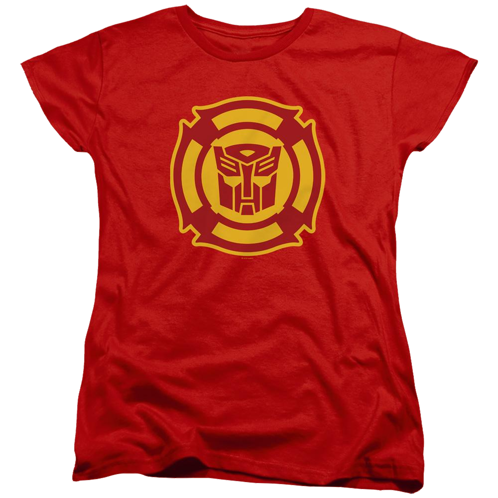 Transformers Rescue Bots Logo - Women's T-Shirt Women's T-Shirt Transformers   