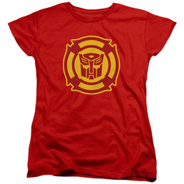 Transformers Rescue Bots Logo - Women's T-Shirt Women's T-Shirt Transformers   