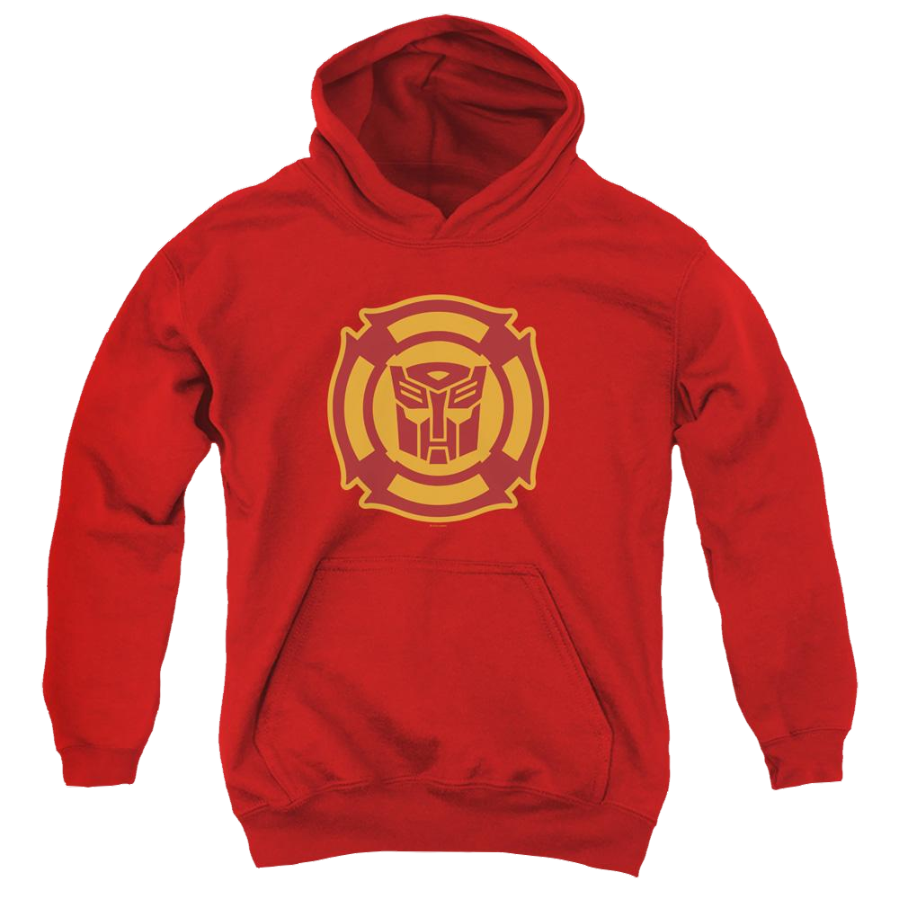 Transformers Rescue Bots Logo - Youth Hoodie Youth Hoodie (Ages 8-12) Transformers   