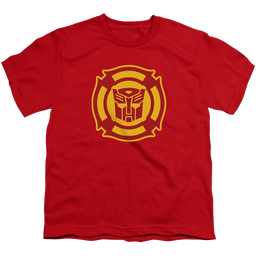 Transformers Rescue Bots Logo - Youth T-Shirt Youth T-Shirt (Ages 8-12) Transformers   