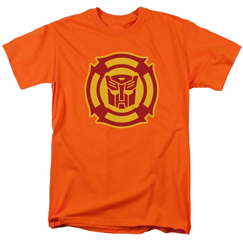 Transformers Rescue Bots Logo - Men's Regular Fit T-Shirt Men's Regular Fit T-Shirt Transformers   