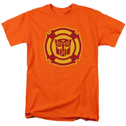 Transformers Rescue Bots Logo - Men's Regular Fit T-Shirt Men's Regular Fit T-Shirt Transformers   