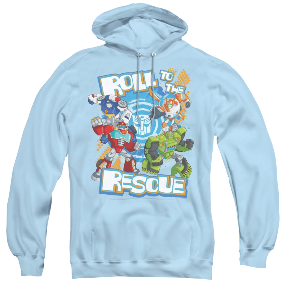 Transformers Roll To The Rescue - Pullover Hoodie Pullover Hoodie Transformers   