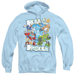 Transformers Roll To The Rescue - Pullover Hoodie Pullover Hoodie Transformers   