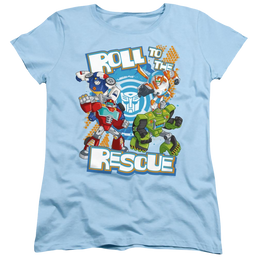 Transformers Roll To The Rescue - Women's T-Shirt Women's T-Shirt Transformers   